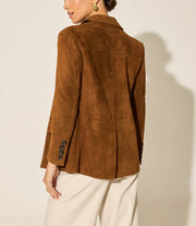 Kunst-Suede Lederjacke