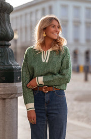 Grüner Lomond Pullover