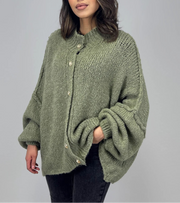 Orlia Oversized Strickjacke